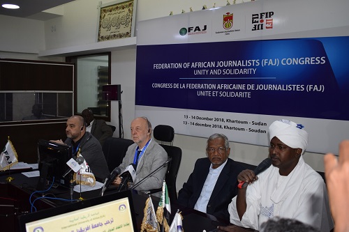 Assemblée générale de la fédération africaine des journalistes à khartoum 