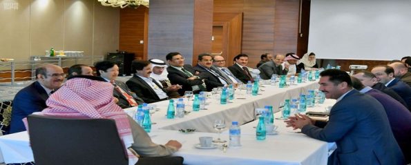 rencontre du Ministre Saoudien de l'information avec redacteurs en chefs et journalistes algériens
