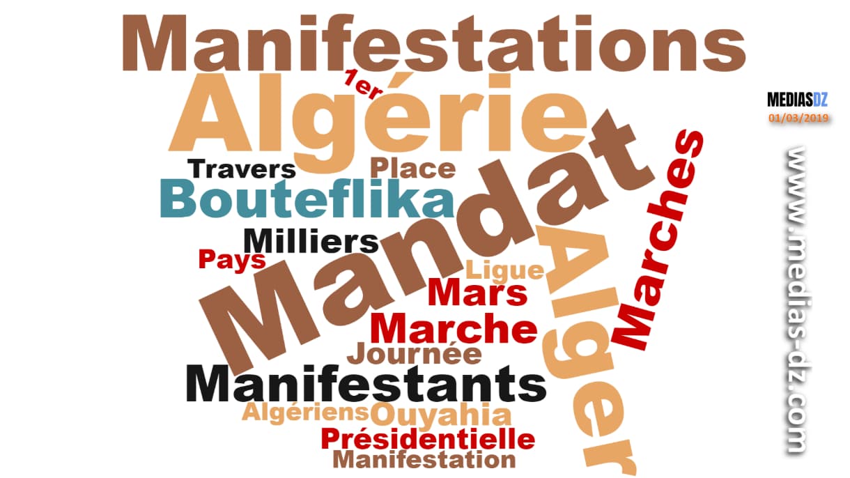 titres de la presse francophone du 1 mars 2019